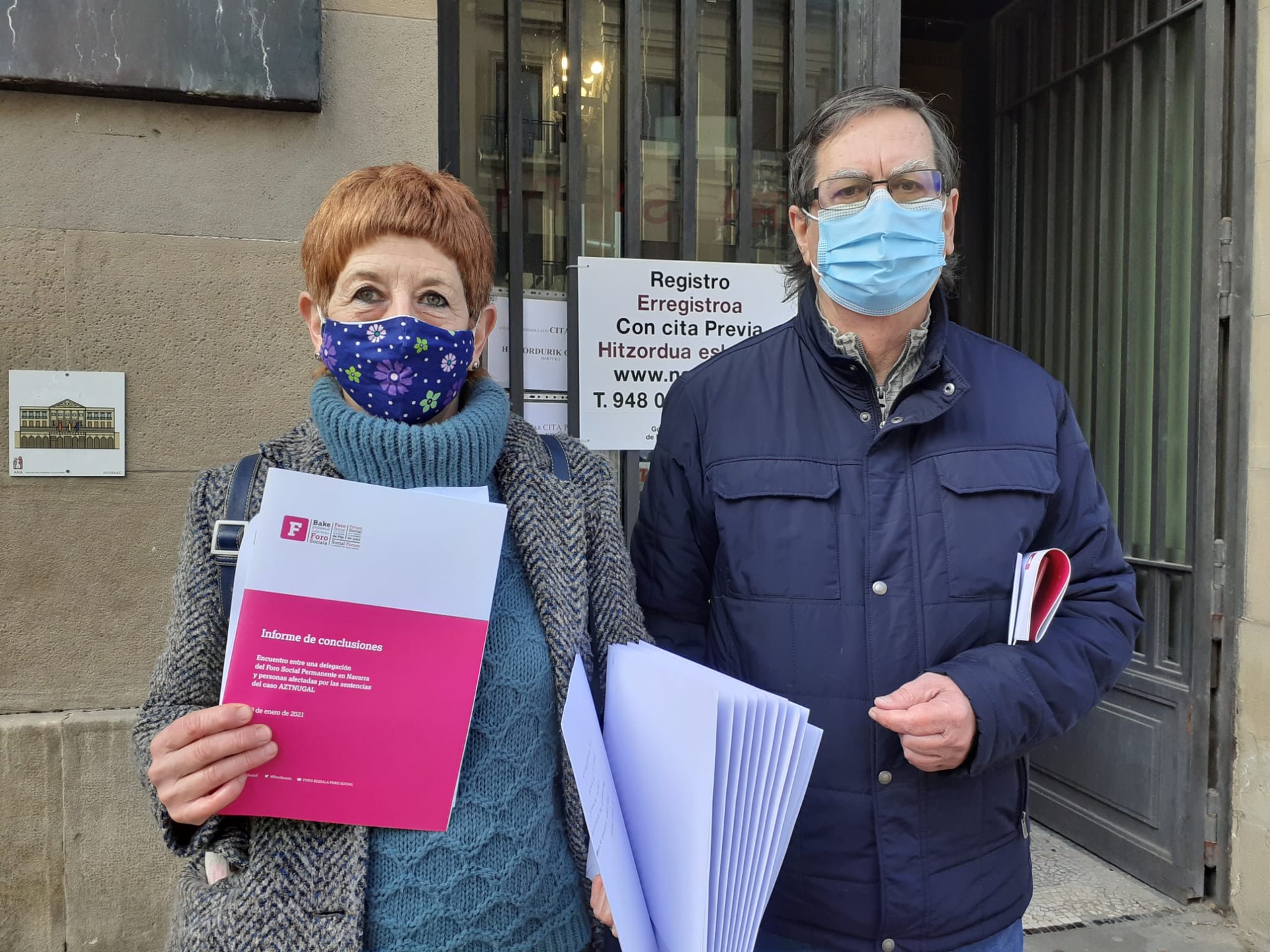 Torturaren biktimei aitortza eta erreparazioa ematea eskatu die Foro Sozialak Nafarroako erakundeei