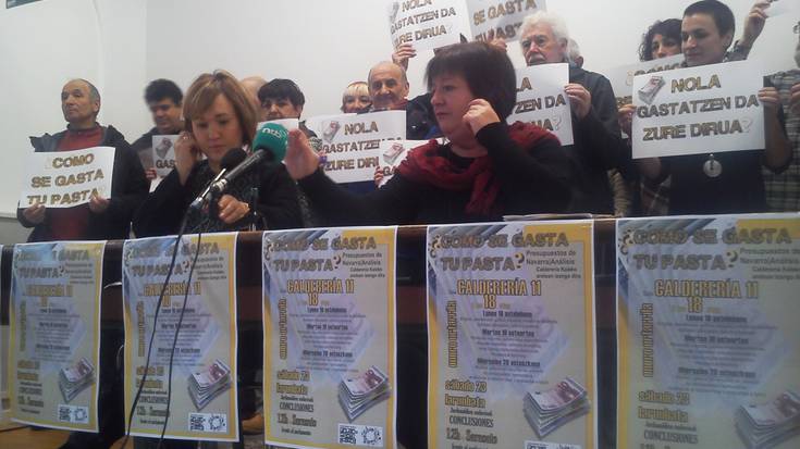 Aurrekontuak eztabaidatzeko jardunaldiak antolatu ditu Parlamentu soziala ekimenak