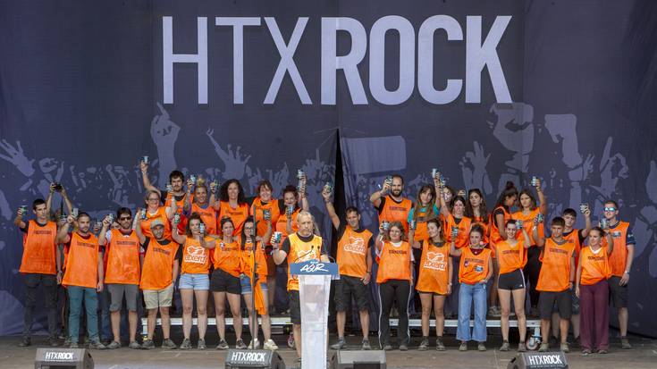 Garazi Castaño (Hatortxurock): "Amaiera biribila eman diogu elkartasun jaialdiari"