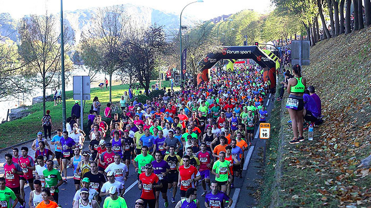 Henar Etxeberria (nutrizionista): "Behobia aurretik, pastaz gain barazkiz, haragiz eta frutaz bete behar dugu gorputzeko depositoa"