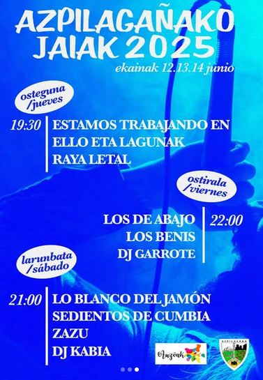 Azpilagañako jaiak
