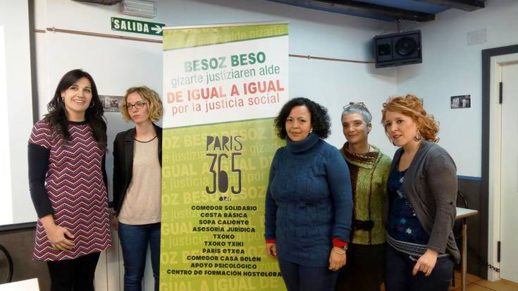 Saioa Zabalza (Paris 365): "Familien pobrezia kroniko bilakatzen ari da"