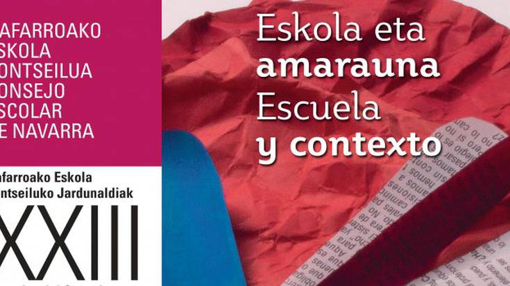 Eskola Kontseiluak 'Eskola eta amarauna' jardunaldiak eginen ditu