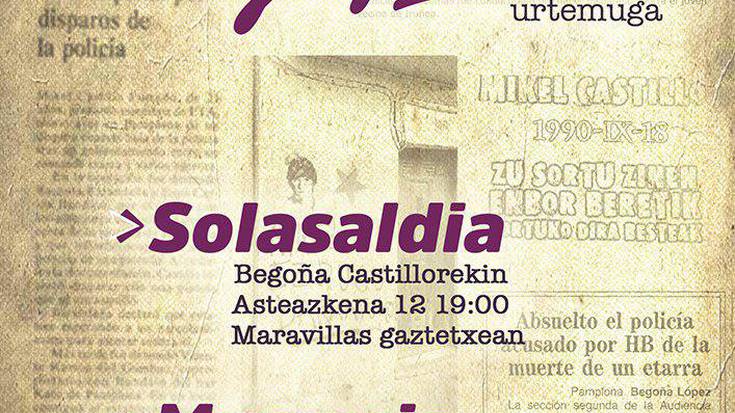 Mikel Castilloren omenaldien "irakurketa interesatua" egin dela salatu du Mikelen Memoria taldeak