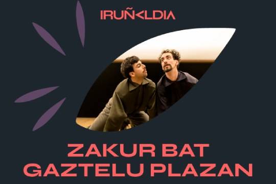 Bi zakur Gaztelu plazan