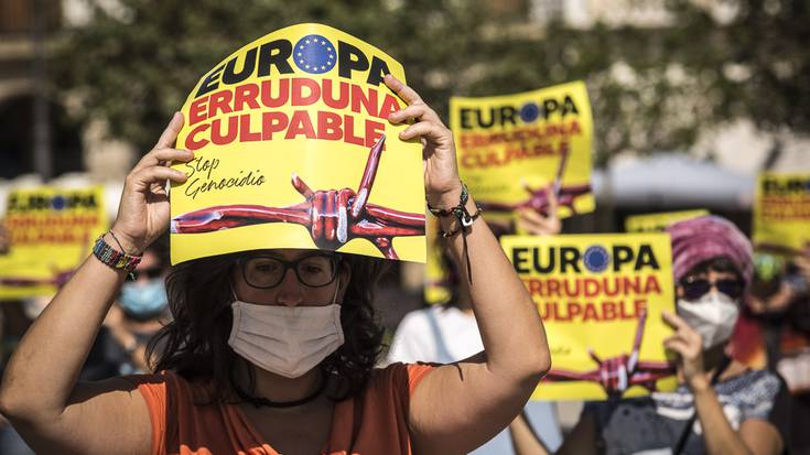 Moriako errefuxiatuak "eskuragarri dauden" baliabideetan hartzea eskaini dio Nafarroak Espainiari