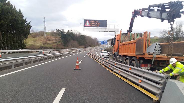 N-121-A errepideko lanek trafikoa desbideratzea eragingo dute abuztuaren 16, 17 eta 18an