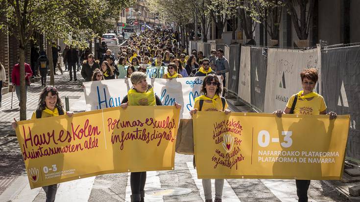 0-3 zikloaren inguruko mahaia eratzen ez badute grebara joko dute hezitzaileek