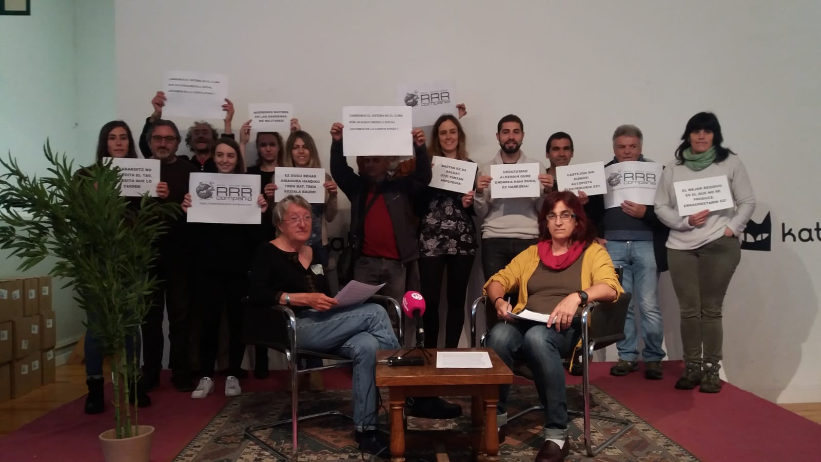 Ingurumenari eta garapen ekonomikoari heltzeko 12 neurri aurkeztu dituzte hainbat eragilek