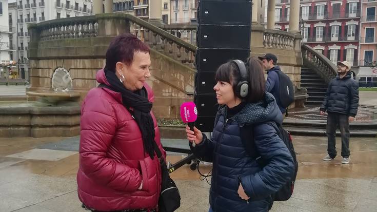 Ana Sarobe: "100.000 emakumek Euskal Herrian ez dute pentsiorik jasotzen"