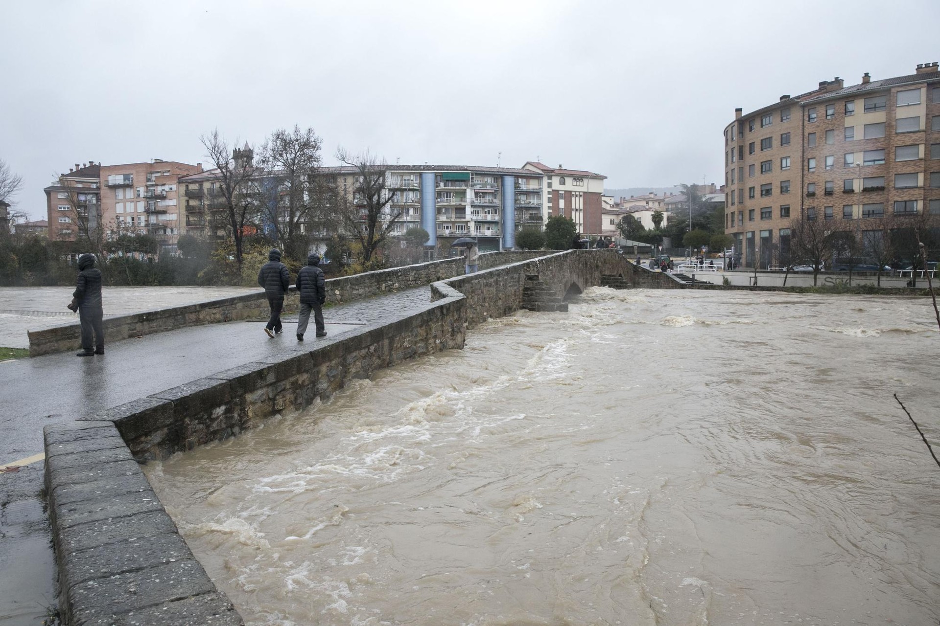 Iruñeak uholdeen aurkako plana berritu du adimen artifizialaren laguntzarekin