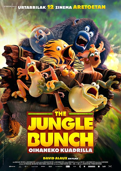 "The jungle bunch-Oihaneko kuadrilla" euskarazko filma, Golem La Morean