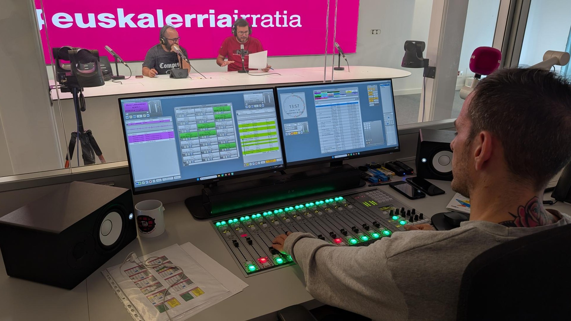 Handia dator: Euskalerria Irratiak inaugurazio festa eginen du ostegunean