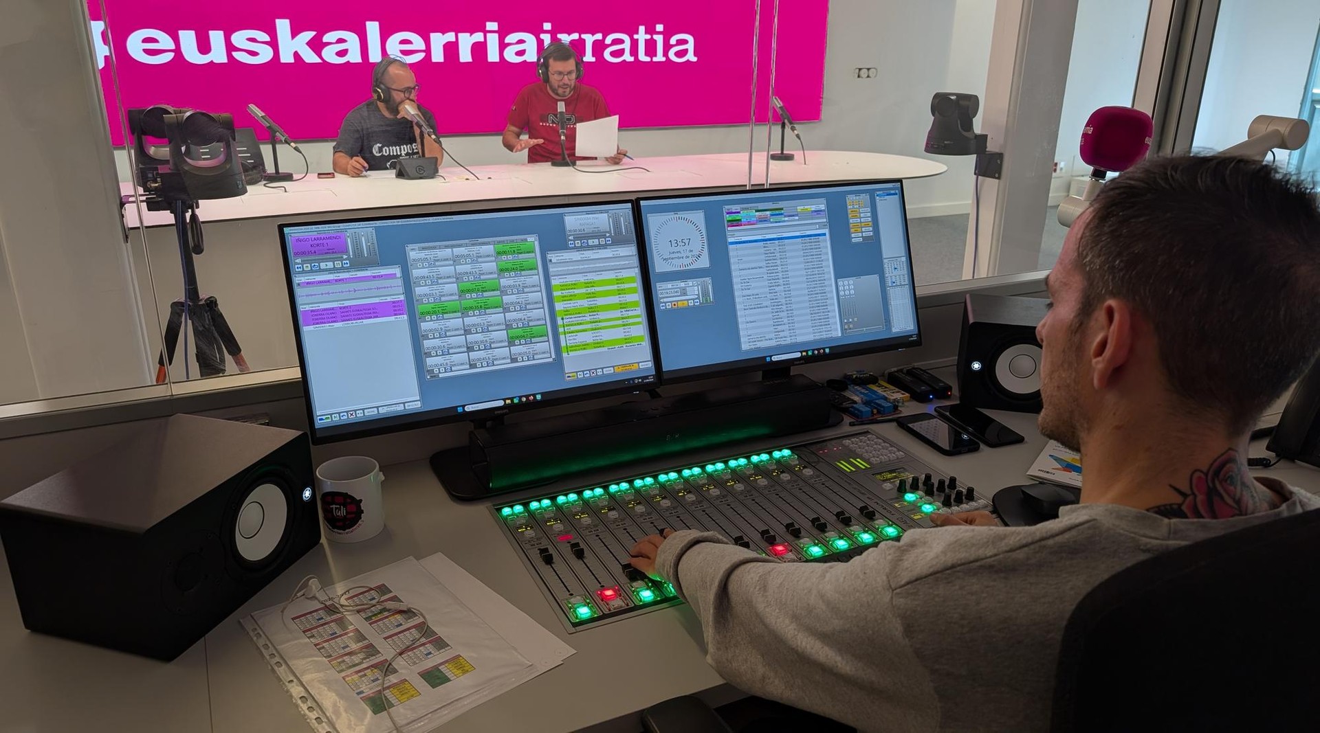 Handia dator: Euskalerria Irratiak inaugurazio festa eginen du ostegunean