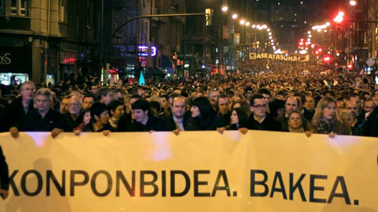 Nafarroatik 30 autobus joanen dira Bilboko manifestaziora 