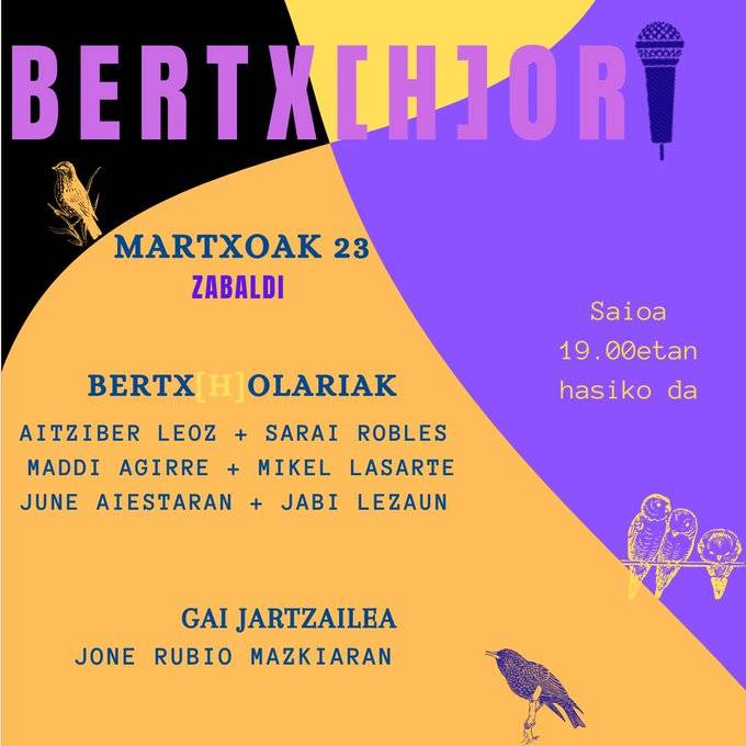 Bertx(H)ori final aitzineko azken saioa