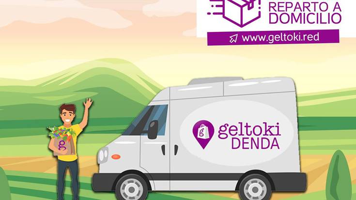 Geltoki dendak etxez etxeko zerbitzua eskaintzen du