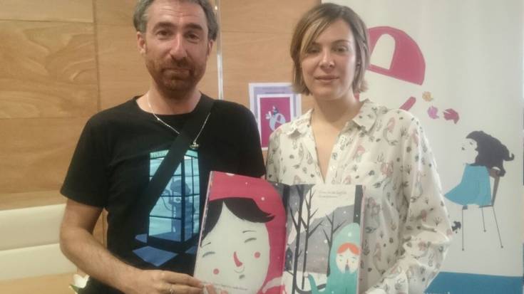 Isaak Martinez ea Liebana Goñi Etxepare sariaren irabazleak 