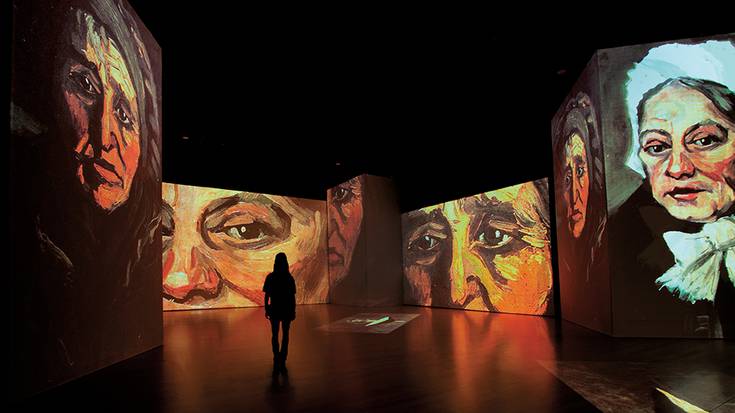 Hilaren 8an zabalduko dute berriz 'Van Gogh Alive’ multimedia erakusketa