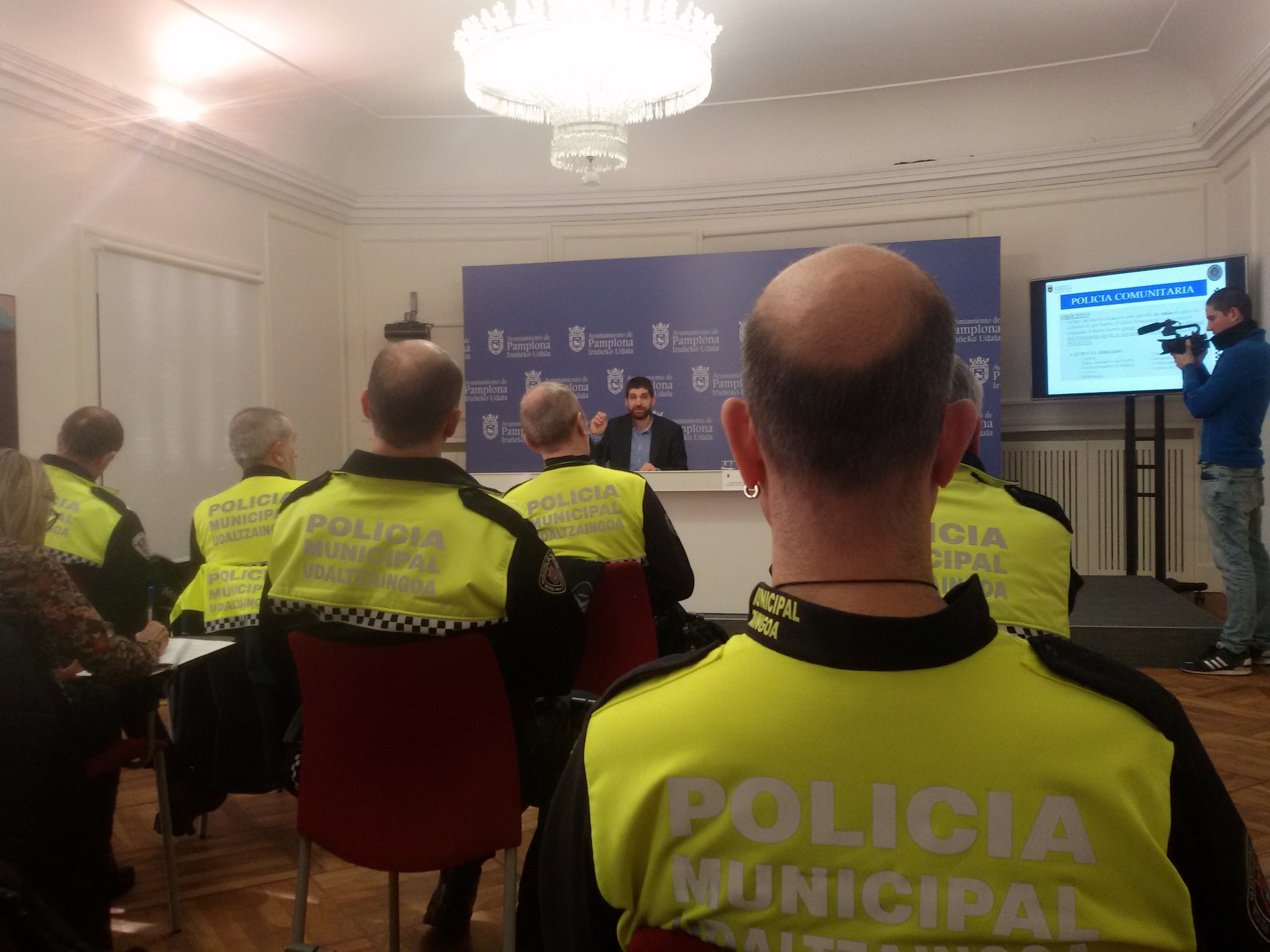 Javier Goia Iruñeko udaltzainen buru izendatu du Enrique Maiak