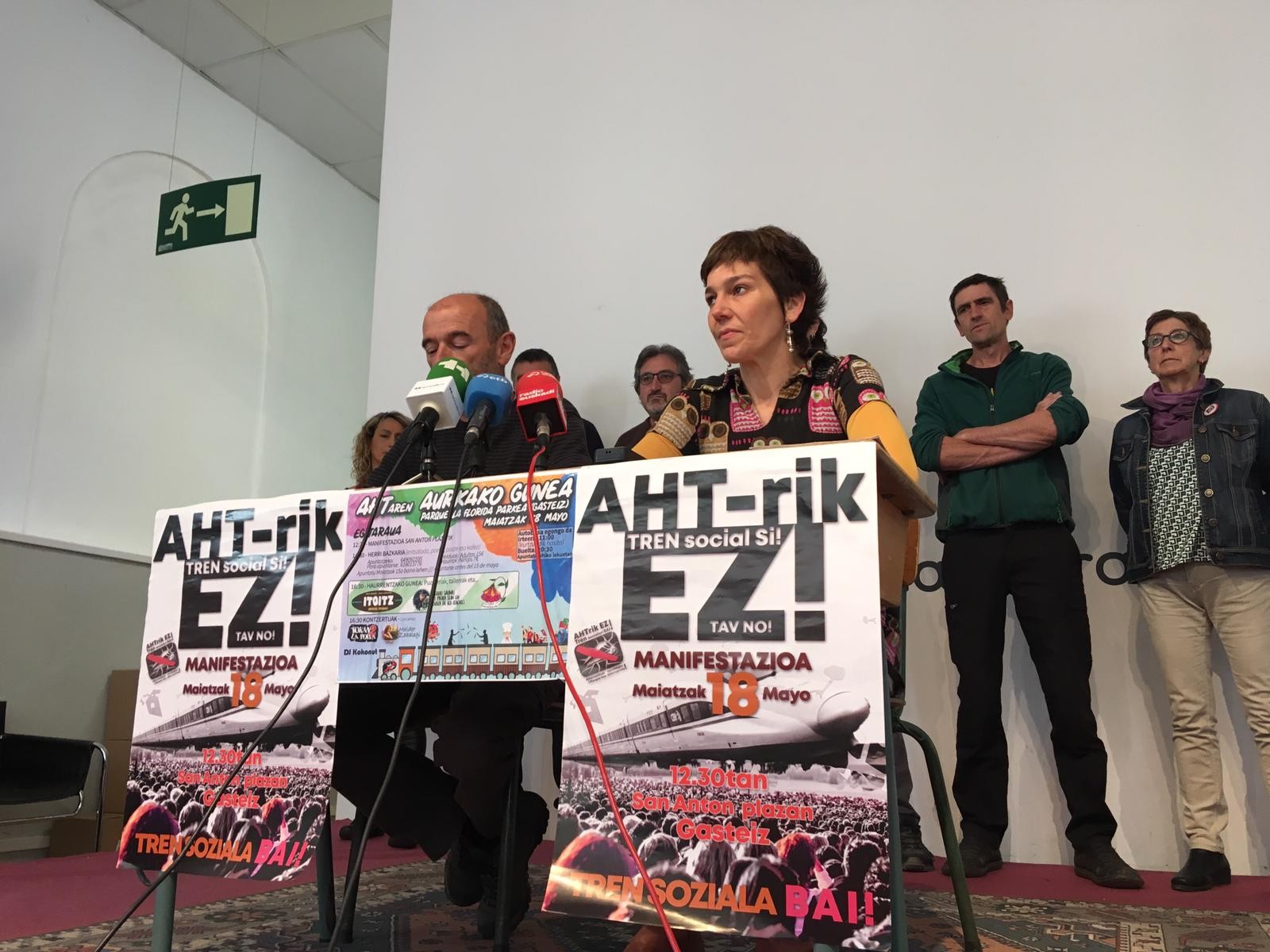 Abiadura Handiko Trena "ahantzi" egin dute alderdiek hauteskunde kanpainan
