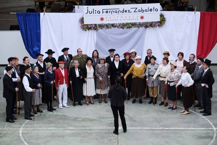 Julia Fernandez Zabaleta pastoralaren emanaldi berria urriaren 12an Iruñean