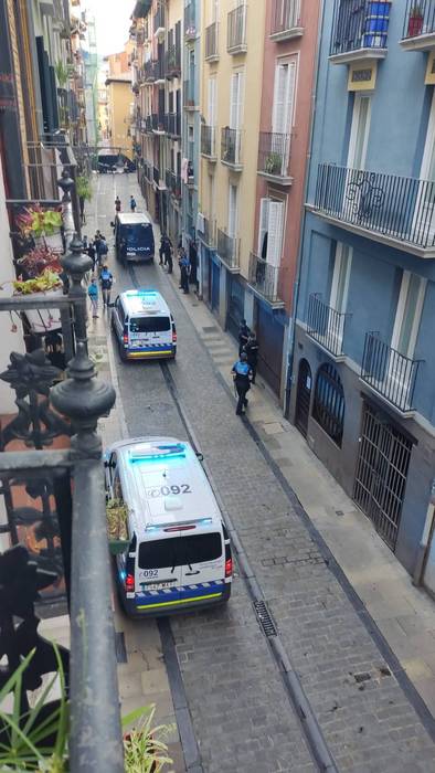 Pasa den astean ekidin zen etxegabetzea gauzatu du gaur Espainiako poliziak