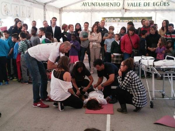 Suspertze-teknikak landu dituzte Sarrigurenen