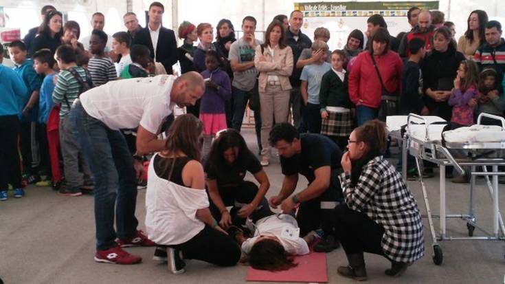 Suspertze-teknikak landu dituzte Sarrigurenen