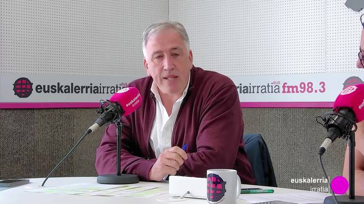 Joseba Asiron: "PSNrekin akordio zabalak ditugu, hizkuntza politikan izan ezik"
