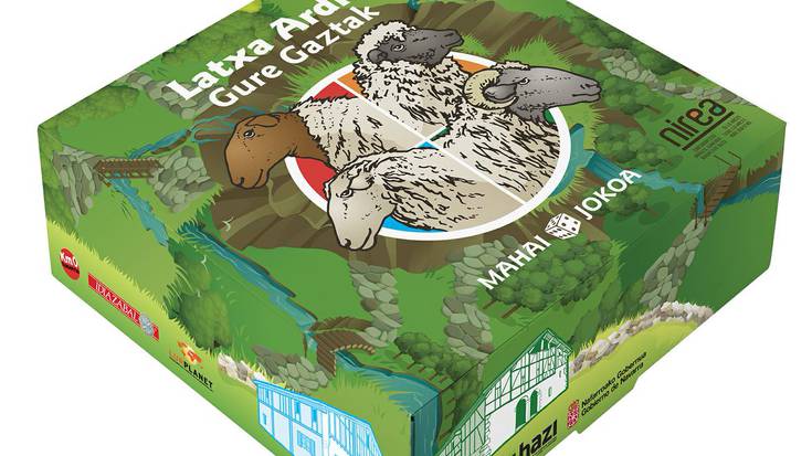 Latxa ardiaren inguruko mahai jokoa aurkeztu dute