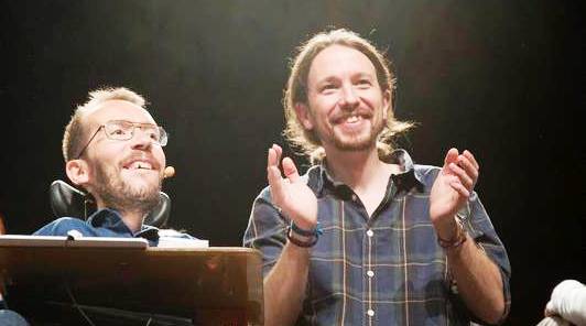 Pablo Iglesias lehenengoz Nafarroan