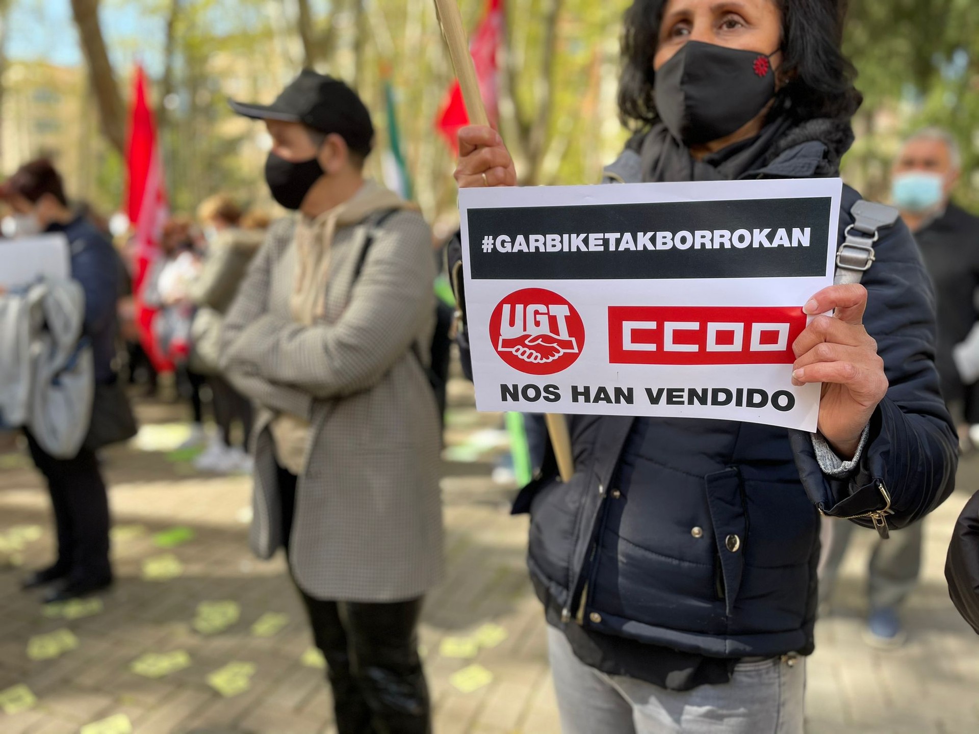 LABek eta ELAk garbiketa hitzarmenaren aurreakordioa kritikatu dute: "Ez ditu grebaren helburuak betetzen"
