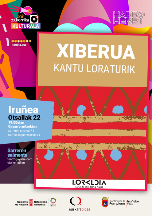 Korrika Kulturala: 'Xiberua, kantu loraturik'