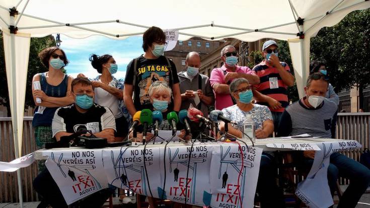 Siemens Gamesaren langileak Agoitzetik Iruñera joango dira euren lanpostuak defendatzeko