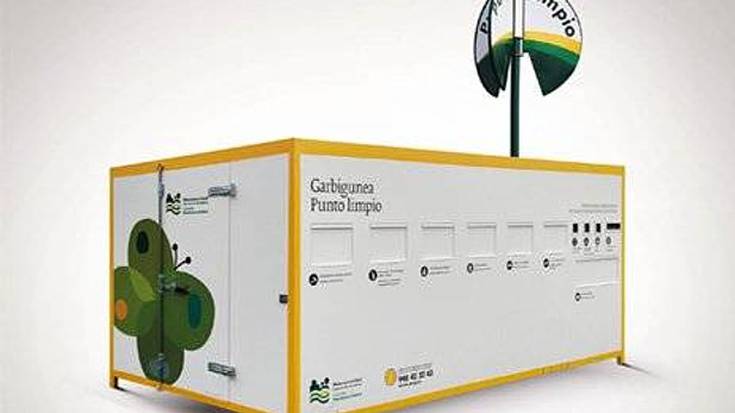 Edukiontzien ondoan utzi behar ez direnak jasotzeko, garbigune finko gehiago