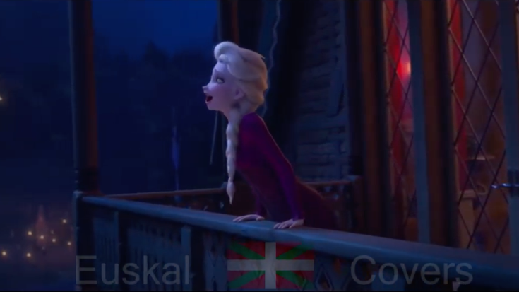 'Frozen' filmaren 'Into the unknown' kantua, euskaraz