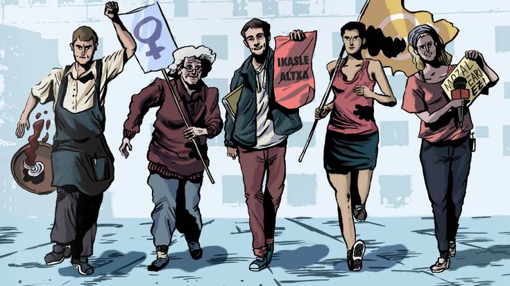 'Gazte boterea eraiki' gazte jardunaldiak martxan dira