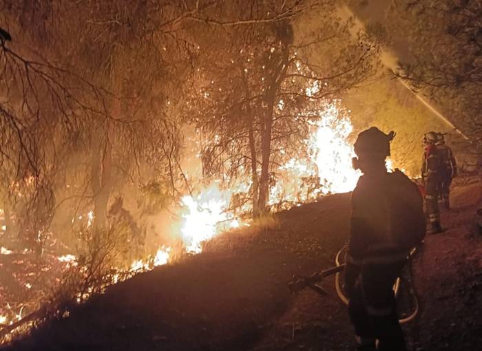 Zarrakazteluko sutea itzaltzeko lanean jarraitzen dute