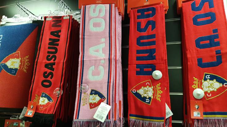 "Osasunako neskentzako bufandak", salgai