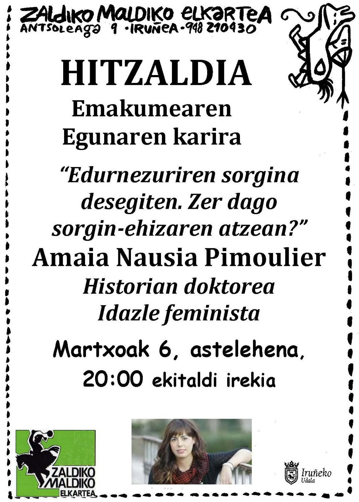Amaia Nausia, hizlari