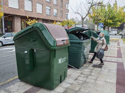 2015ean %2,65 handitu zen hondakinen bilketa Iruñerrian