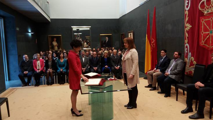 Asun Olaetxea, kontuen Ganberako presidente