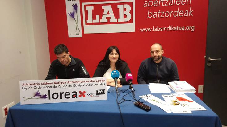 Osasungintzan ratio lege bat bultzatzeko 'Lorea' proiektua aurkeztu du LABek