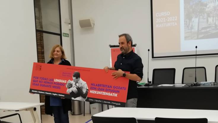 Euskarazko 775 plaza eskainiko ditu aurten Iruñeko Hizkuntz Eskola Ofizialak