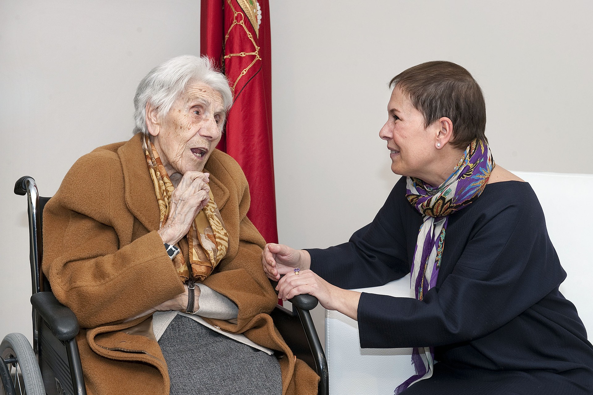 Ezkabako gotorlekuko presoak laguntzen zituen Petra Irigoieni, omenaldia