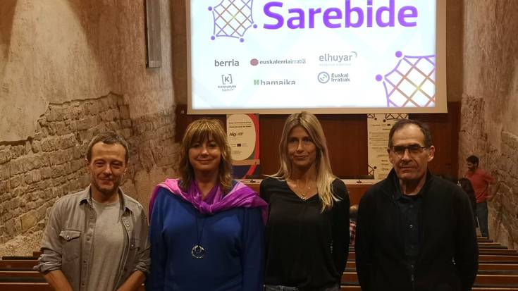 Sarebide proiektua aurkeztu dute Iruñean