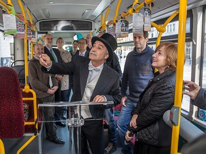 KulturBus sortu da, kultura eta hiri garraioa batzeko ekimena 