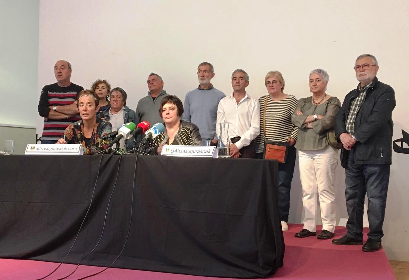 Altsasuko Gurasoak: "Epaiketaren ebazpenean justizia egitea espero dugu"