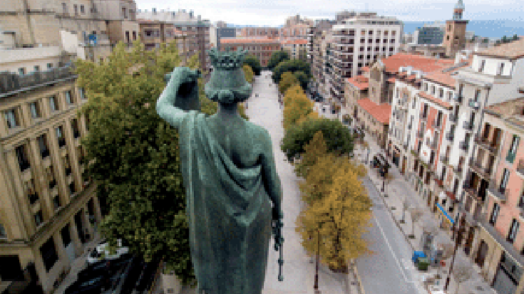 Sarasate pasealekuan musikarik gabeko terrazak jartzeko aukera emanen du udalak